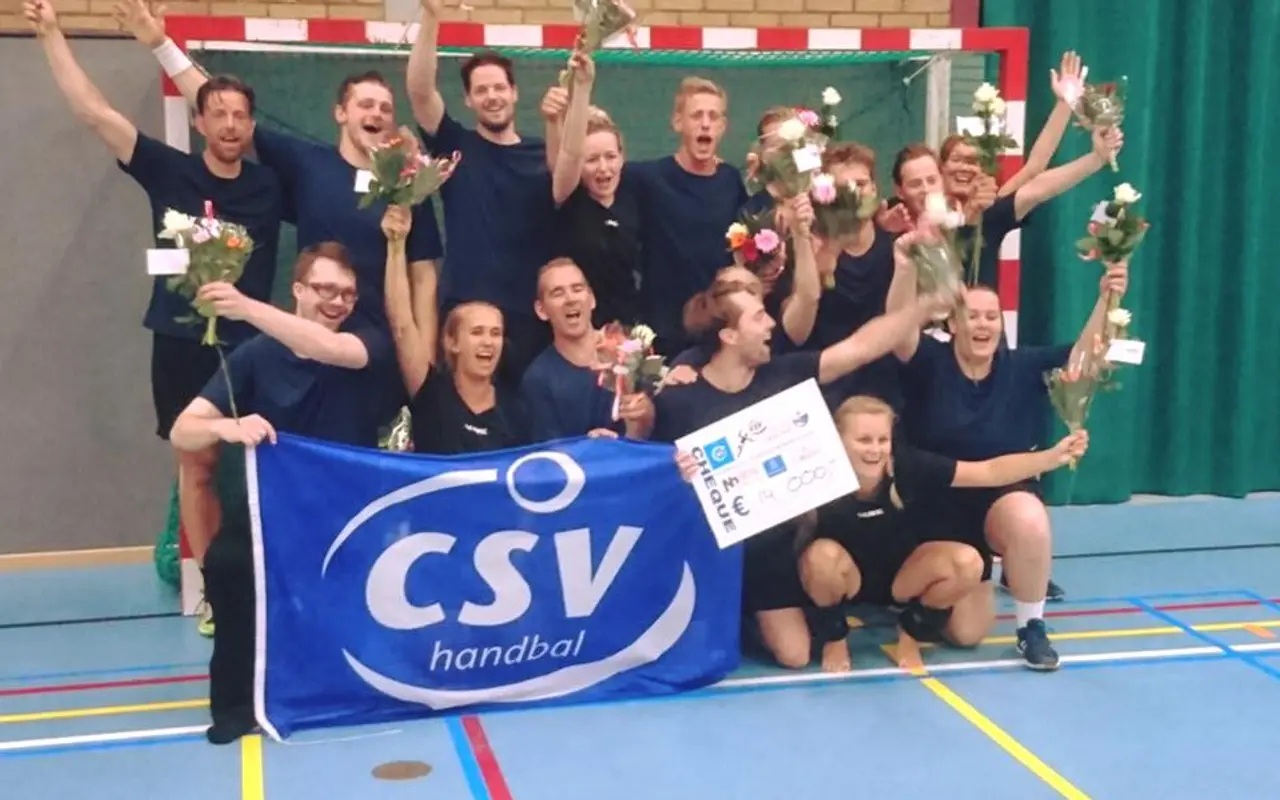 Het CSV 24-uur-handbalteam